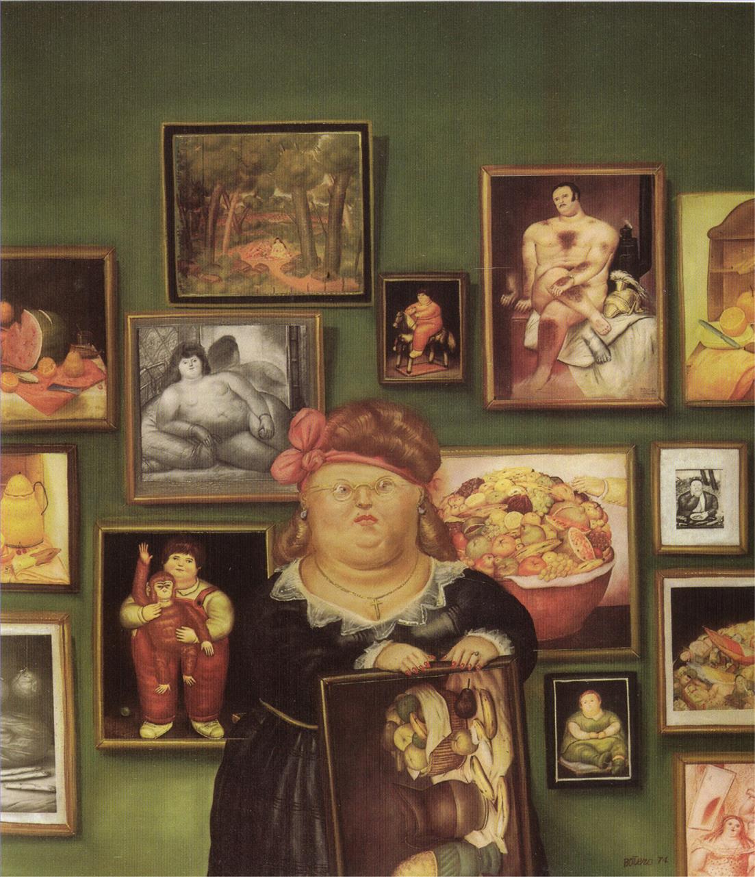 Der Sammler Fernando Botero Ölgemälde